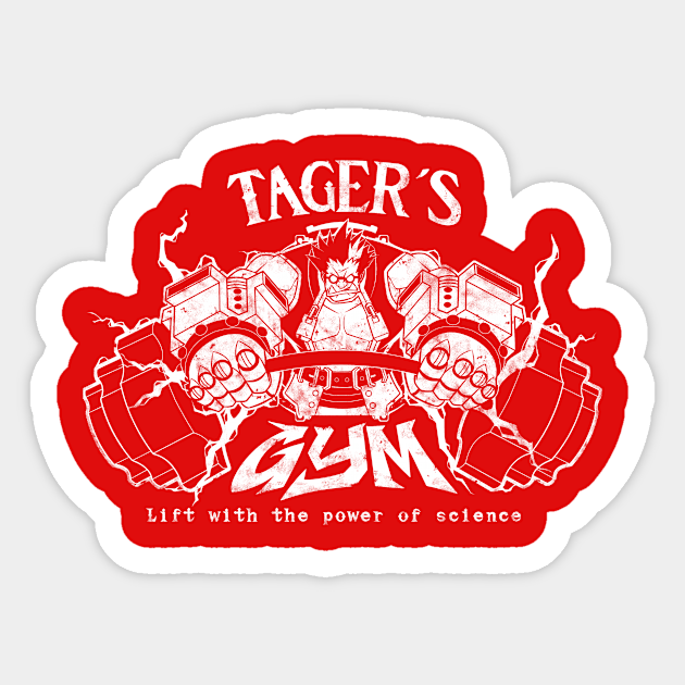 Tager's gym - Training - Sticker