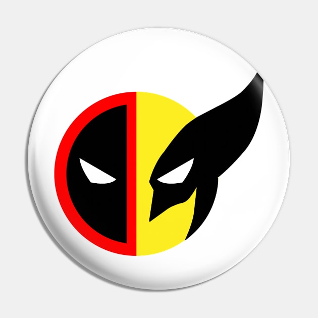 Deadpool & Wolverine Pin by MokeyDesign