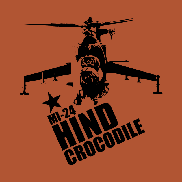 MI-24 Hind Crocodile by Firemission45