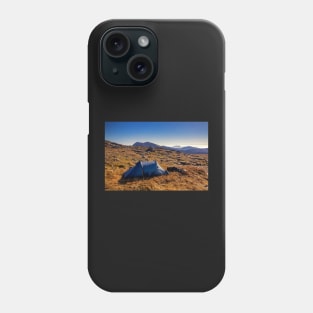Camping on Glyder Fawr Phone Case