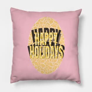 Happy Holidays Pillow