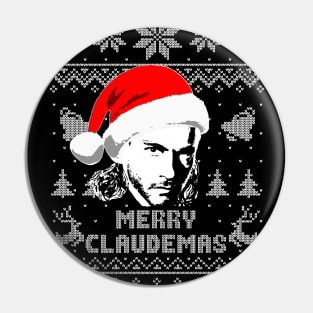 Van Damme Merry Claudemas Pin