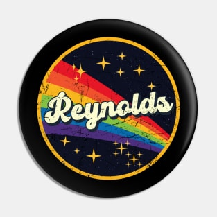 Reynolds // Rainbow In Space Vintage Grunge-Style Pin
