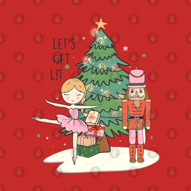 Let's Get Lit for Xmas by Pop Cult Store