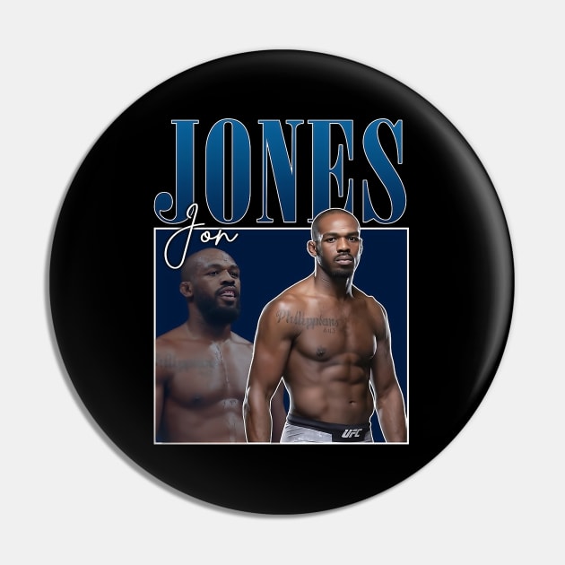 Jon Jones Warrior Pin by shieldjohan