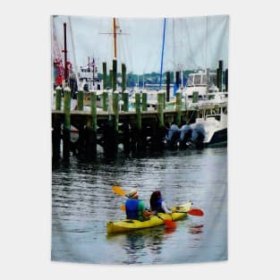 Newport RI - Kayaking In Newport Tapestry