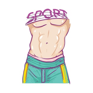 sexy sport man body T-Shirt