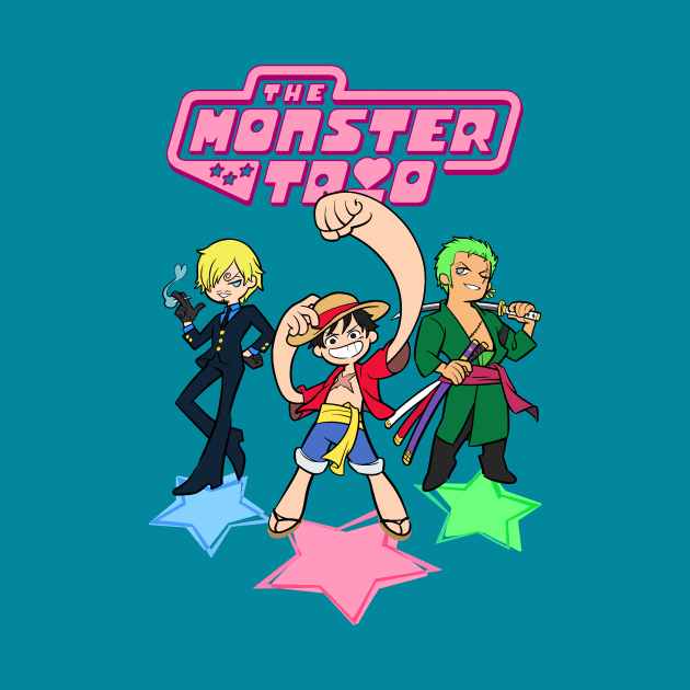 Monster Trio Timeskip by beanclam