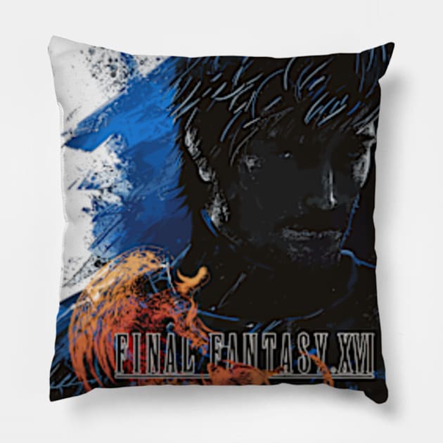 Final Fantasy XVI Barnabas Fanart Pillow by peculiarbutcute