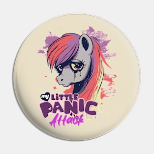 My Little Panic Attack Pin