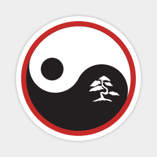 Yin Yang Bonsai Tree Magnet