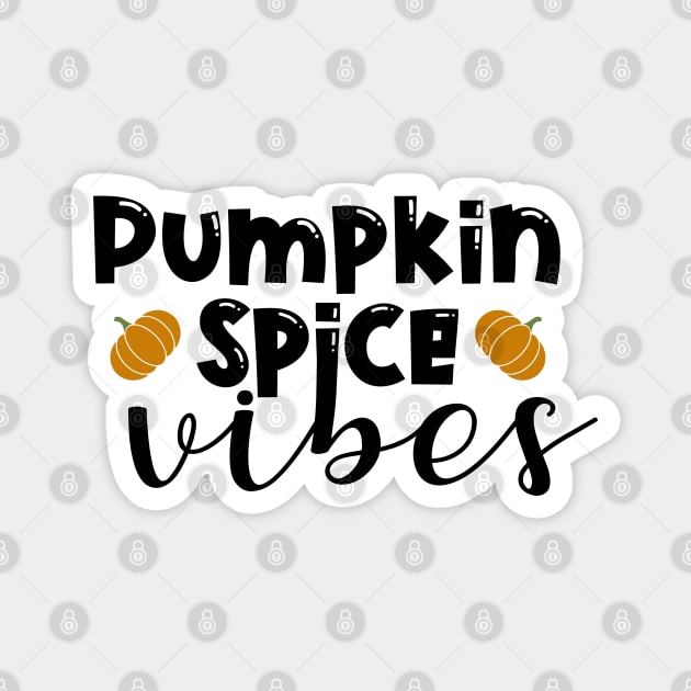 Pumpkin Spice vibes Magnet by Peach Lily Rainbow