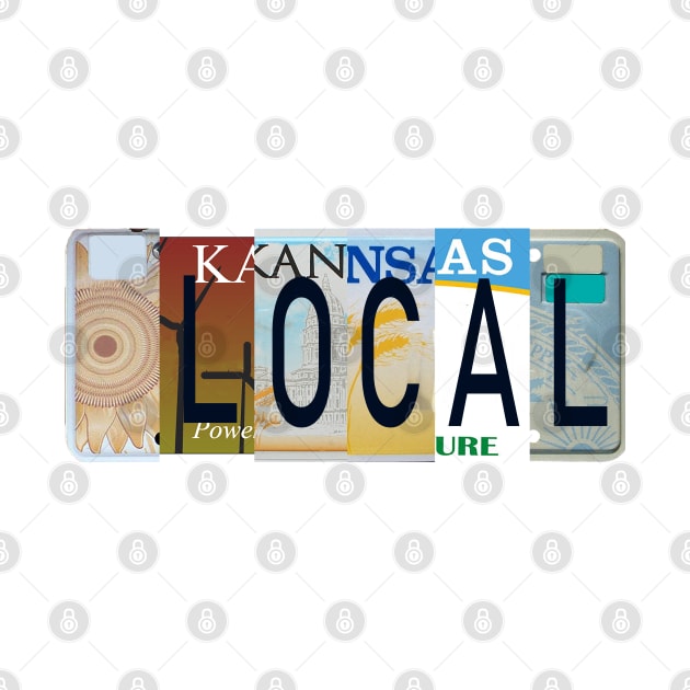 Kansas Local, License Plates by stermitkermit