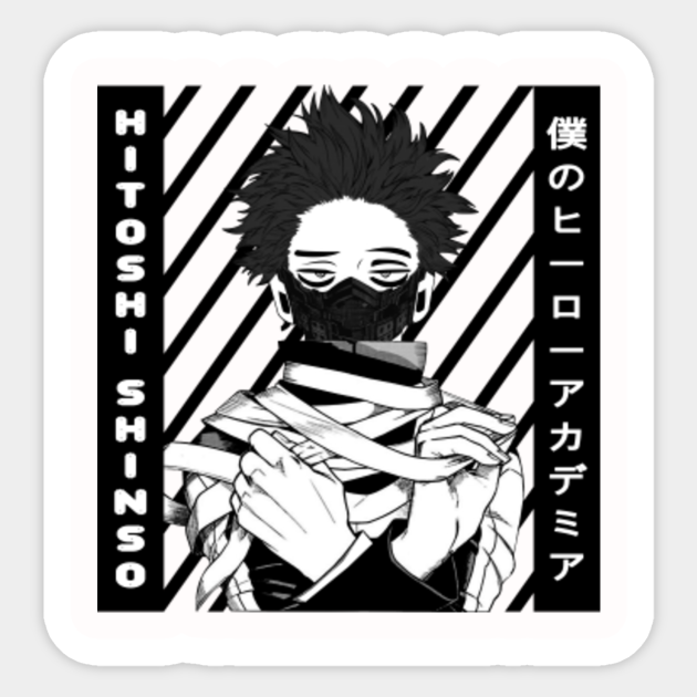 My Hero Academia Hitoshi Shinso My Hero Academia Hitoshi Shinso Sticker Teepublic