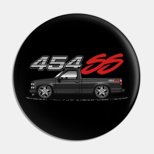 Chevy 454 SS Pickup Truck (Black Beauty) Pin