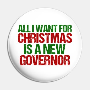 Funny Anti Governor Abbott Christmas Pin