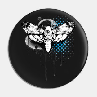 Death Head Moth Pin