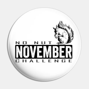 No Nut November Challenge Pin