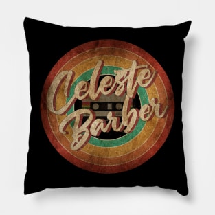 Celeste Barber Vintage Circle Art Pillow