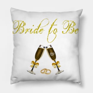 Bride to Be Celebration Pillow