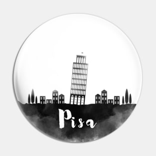 Pisa watercolor Pin