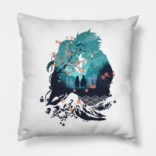 Demon hunter brothers Pillow