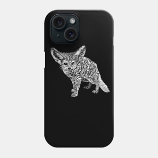 Cute Fennec Fox Art Illustration Phone Case