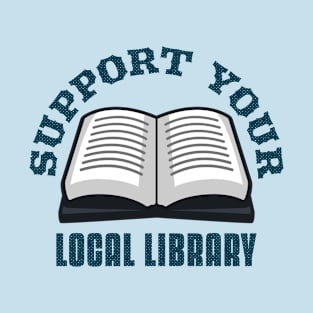 Support Your Local Library Vintage T-Shirt