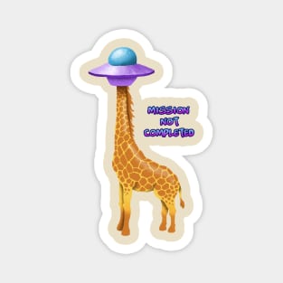 ufo giraffe Magnet