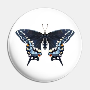 Black swallowtail Pin