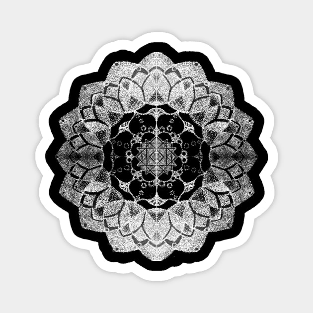 mandala Magnet by dngr