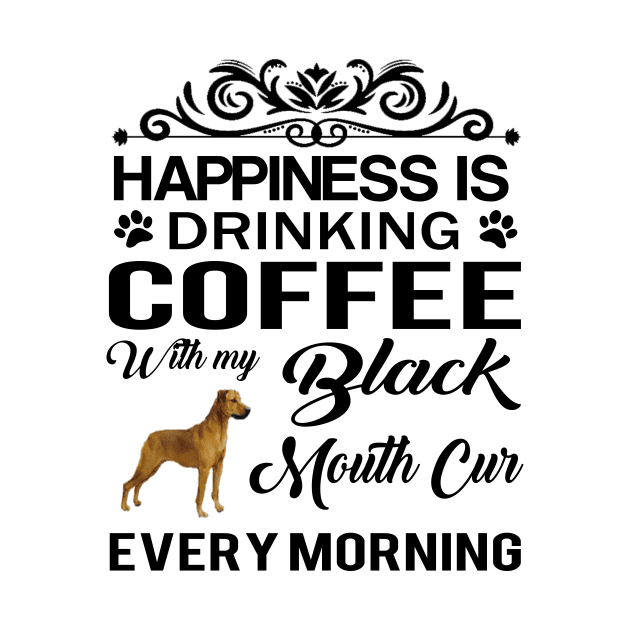 Coffee with Black Mouth Cur by bienvaem