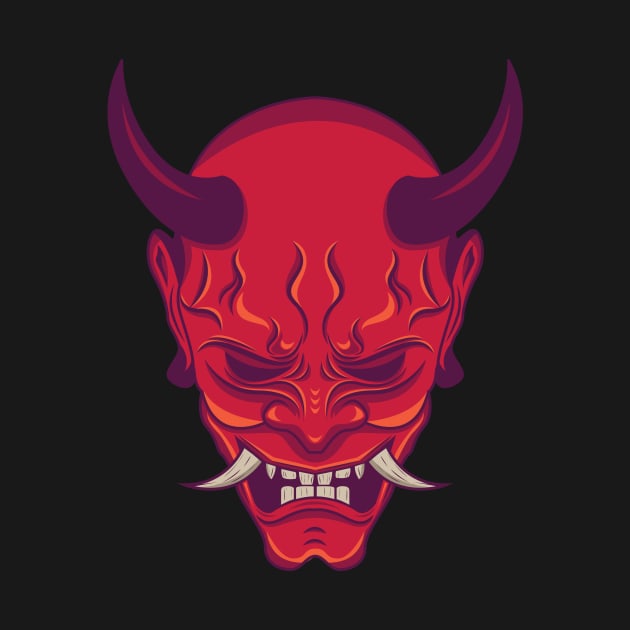 Japanese Hannya Mask by Zildareds