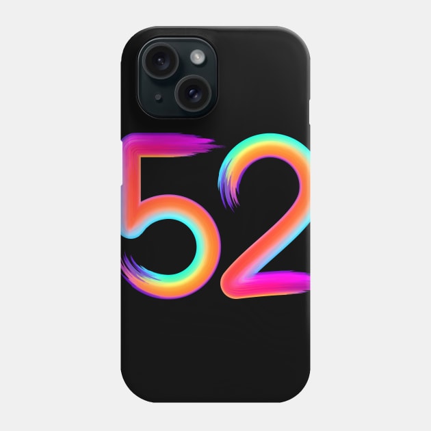 brushed 52 Phone Case by MplusC