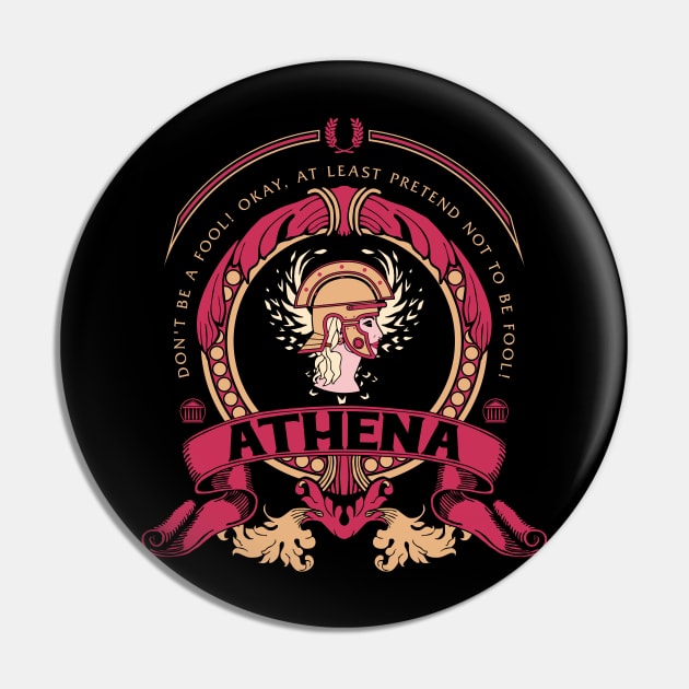 ATHENA - LIMITED EDITION Pin by FlashRepublic