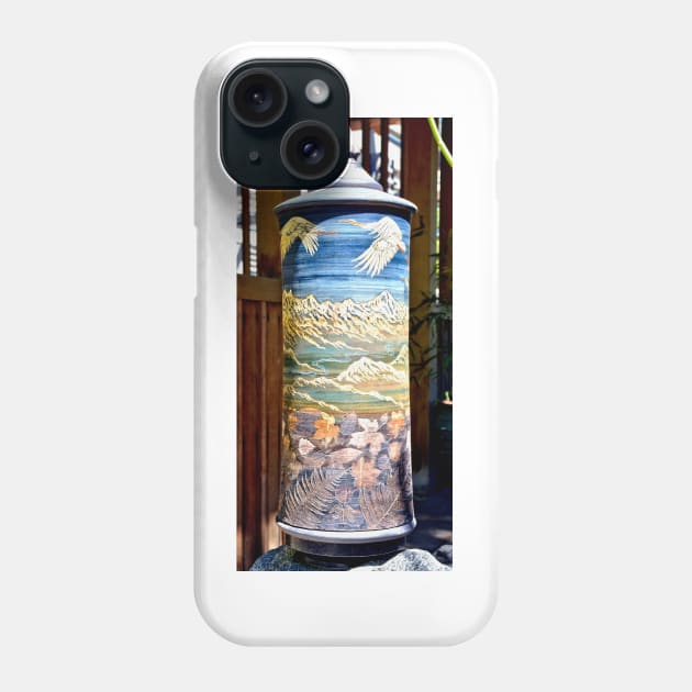 Prayer Wheel Phone Case by Scubagirlamy