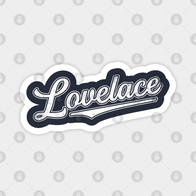 TEAM Lovelace – Ada Lovelace Hero Women Science Computing Coder Magnet by thedesigngarden