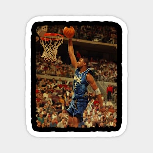 Tracy McGrady - Vintage Design Of Basketball Magnet