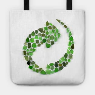 Recycle sea glass Tote