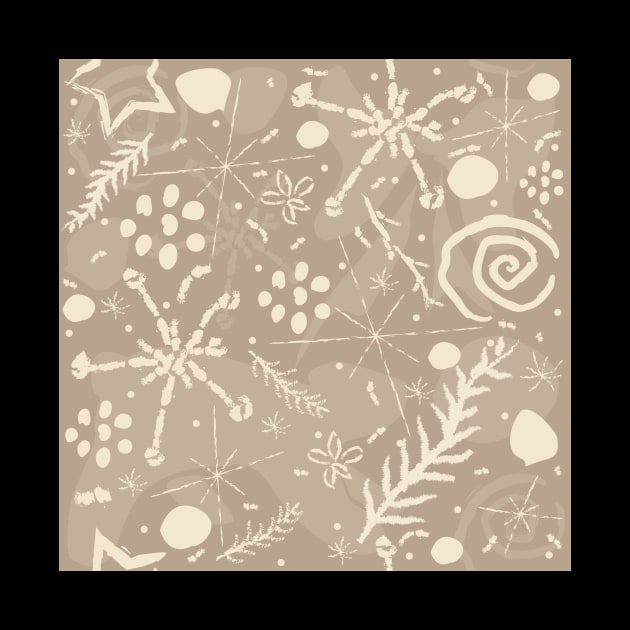 Winter Pattern by Kristina Stellar Scandinavian Land