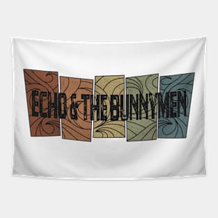 Echo & the Bunnymen Retro Pattern Tapestry