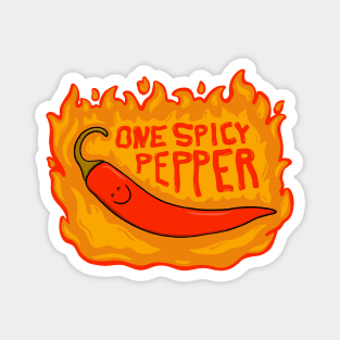 One Spicy Pepper Magnet
