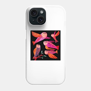 Owls in the dark Phone Case