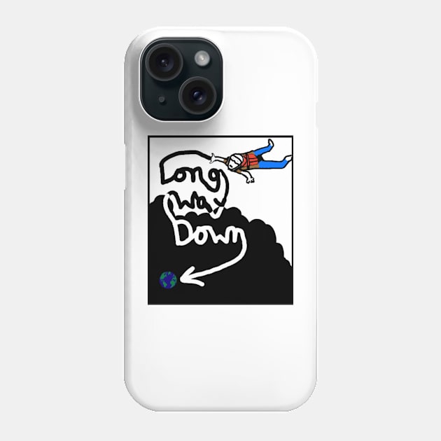 Long Way Down Phone Case by CleggEmporium