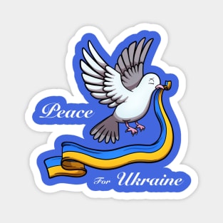 Peace For Ukraine Magnet