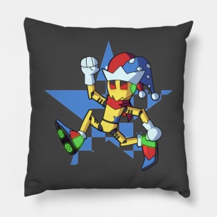 fark the electric jester Pillow