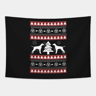 Merry Woofmas Ugly Christmas Tapestry