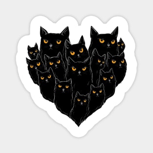 Cat love Magnet