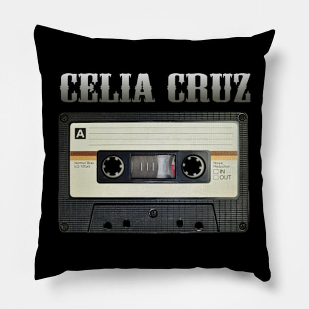 CELIA CRUZ SONG Pillow by Kiecx Art