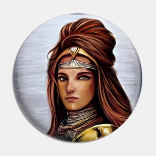 Warrior Woman Pin